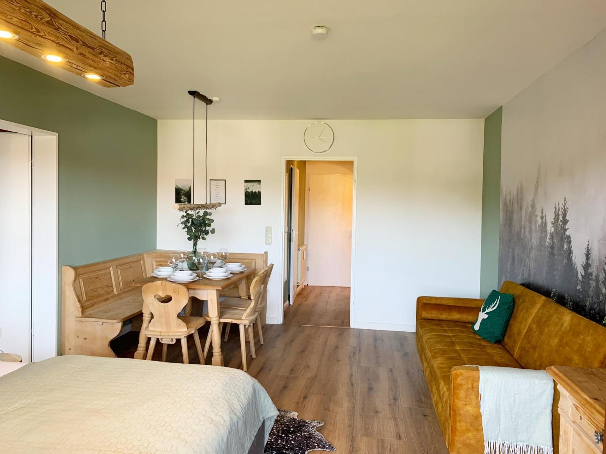 Lindners Hideaways - Bergnest Lodge - Bergblick Fewo 6 Pers Balkon Garten Hund Ski Unterkunft Luftkurort Oberreute Naehe Buchenegger Wasserfaelle Eistobel Bodensee Екстер'єр фото